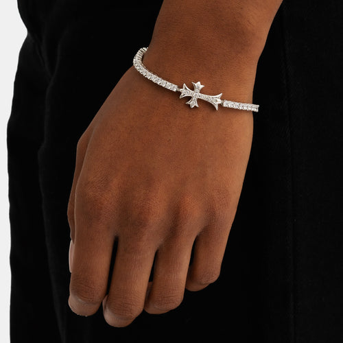 Vintage Cross Tennis Bracelet