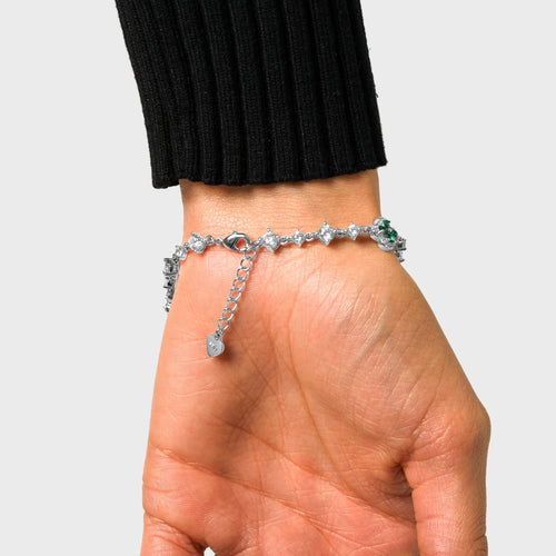 Green Clover Micro Bracelet