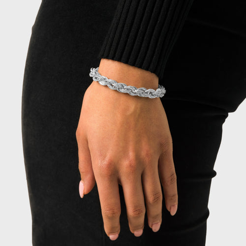 Iced Rope Bracelet