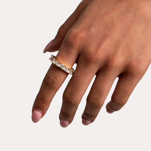 Tennis Ring Gold