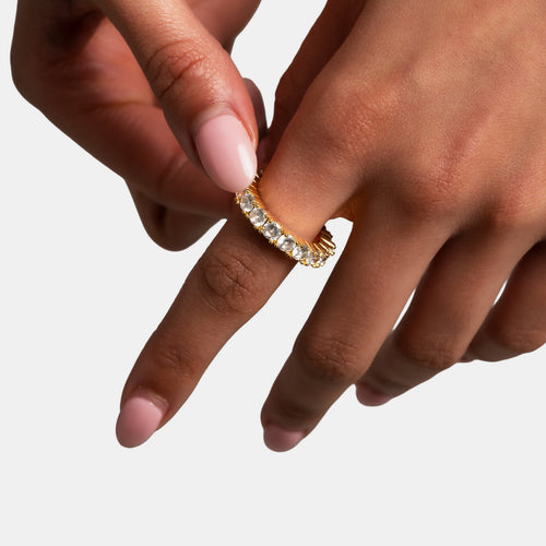 Tennis Ring Gold