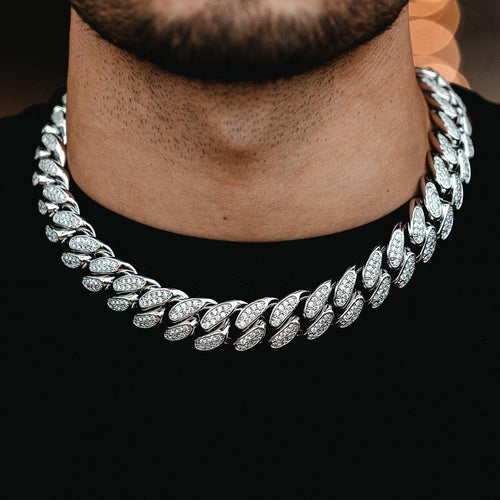 19mm Iced Cuban Chain