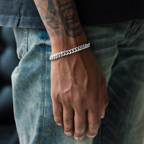 8mm Cuban Link Chain & Bracelet
