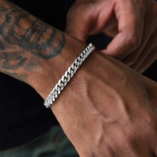8mm Cuban Link Chain & Bracelet