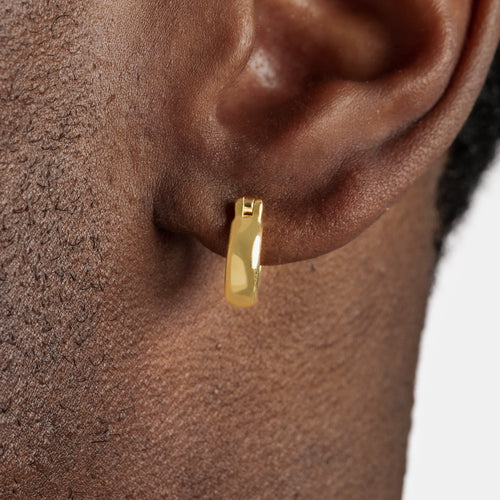 Plain Hoop Earrings