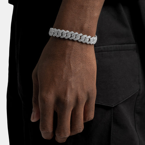 12mm Prong Cuban Chain + Bracelet