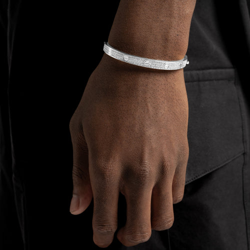 Moissanite Band Bracelet