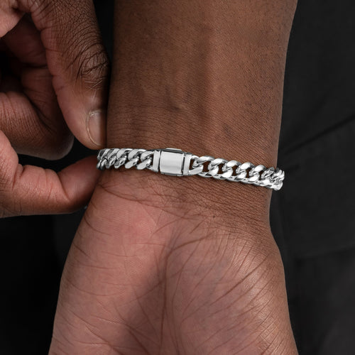 8mm Cuban Link Bracelet