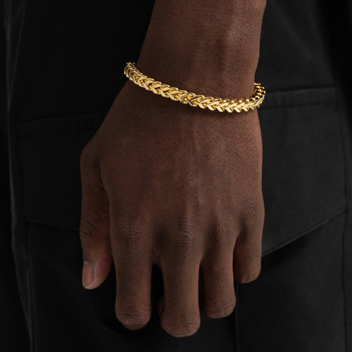 6mm Franco Bracelet Gold