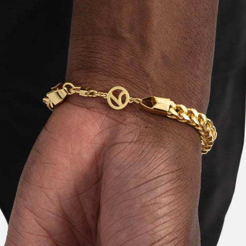 6mm Franco Bracelet Gold