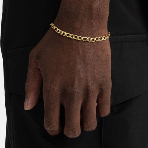 Figaro Bracelet Gold
