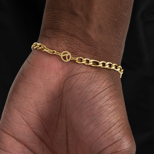 Figaro Bracelet Gold