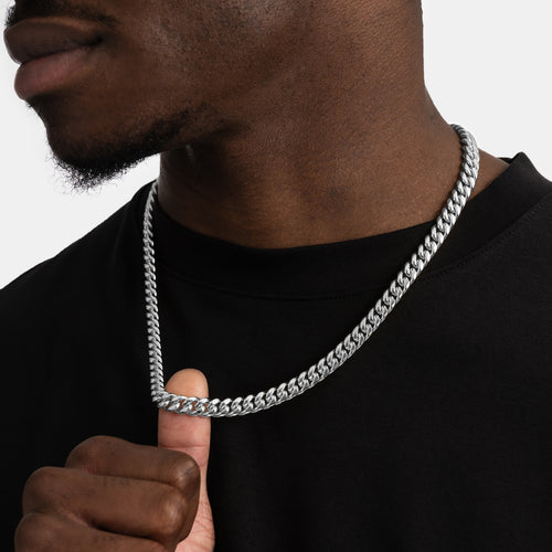 8mm Cuban Link Chain