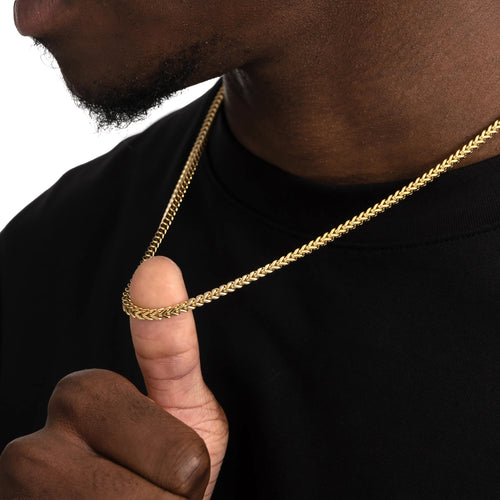 3mm Franco Chain Gold
