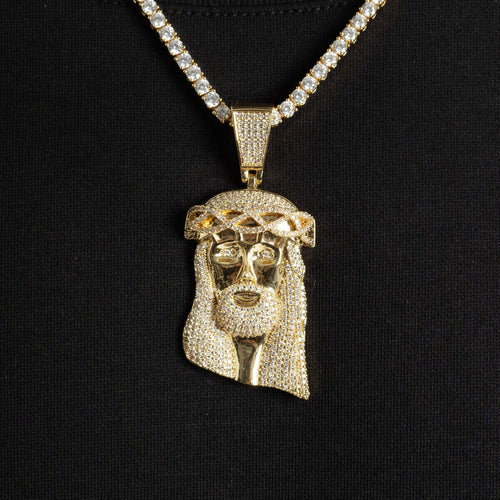 Jesus Pendant Gold