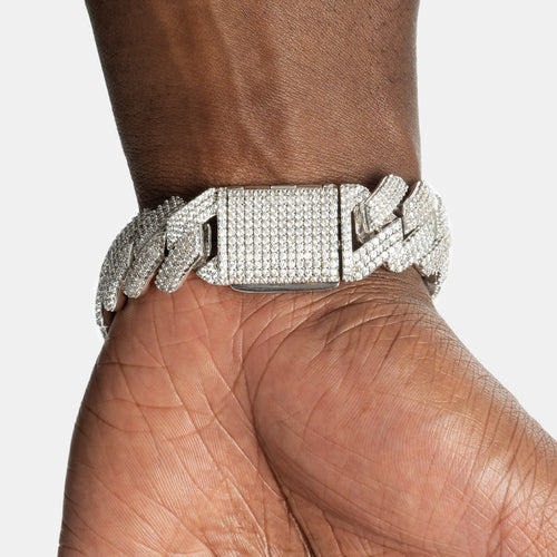 19mm Prong Cuban Bracelet
