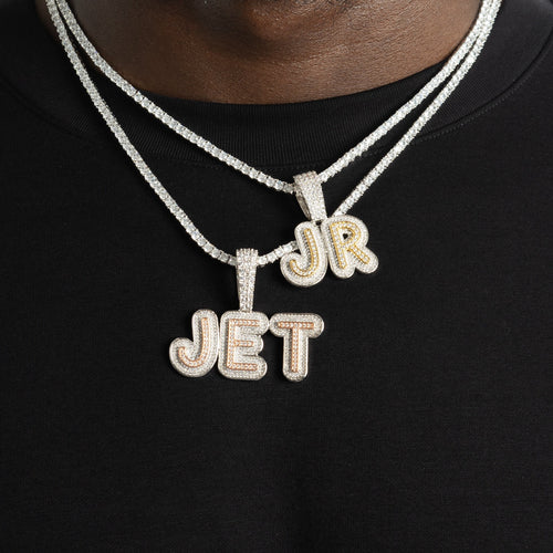 2 Tone Layered Custom Pendant