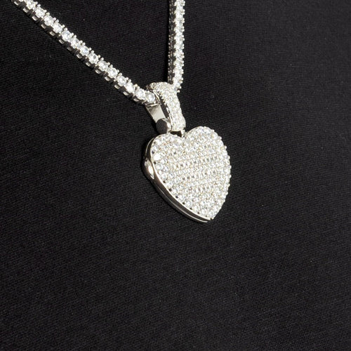 Heart Locket Custom Picture Pendant