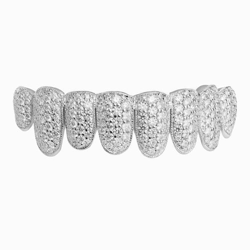 Rimless Honeycomb Moissanite Grillz