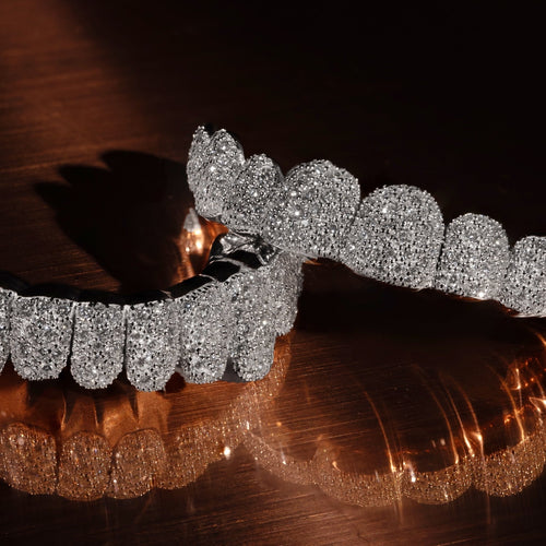 Mosaic Moissanite Grillz