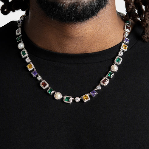 Multi Gemstone Chain