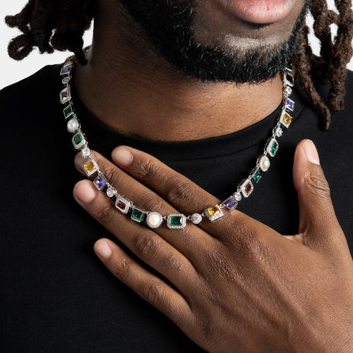 Multi Gemstone Chain