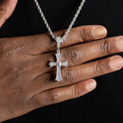 Flared Cross Pendant