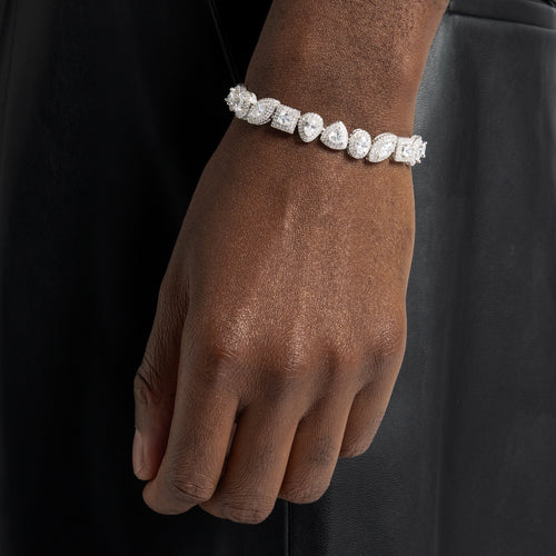 Multi Cut Tennis Bracelet