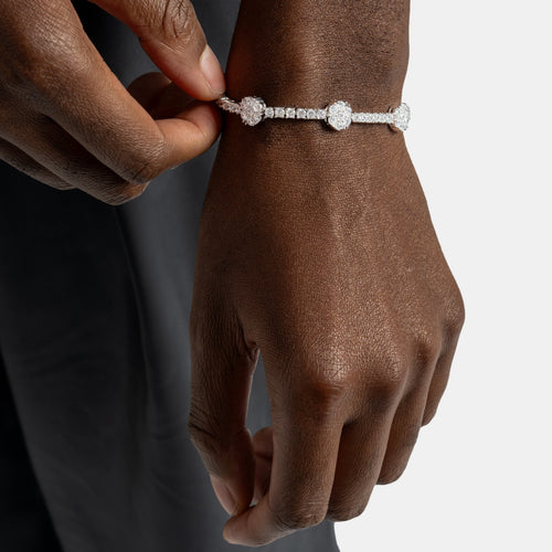 Daisy on Tennis Bracelet