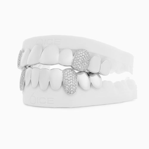 Iced Caps Moissanite Grillz