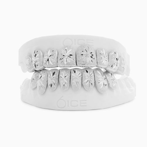 Custom Sunburst Cuts Grillz