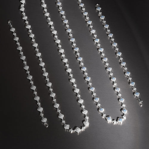 Blue Glacier Clover Chain