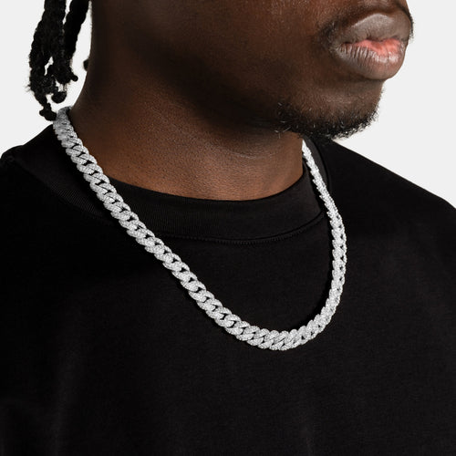 8.5mm Iced Cuban Chain