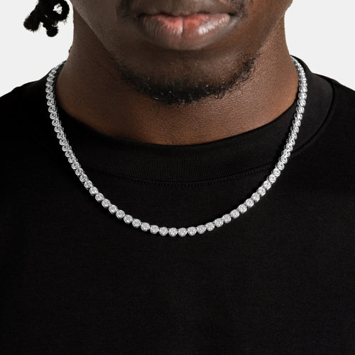 Bezel Tennis Chain
