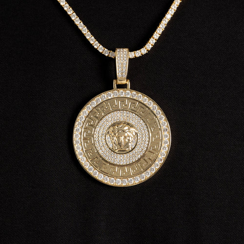Medusa Pendant Gold