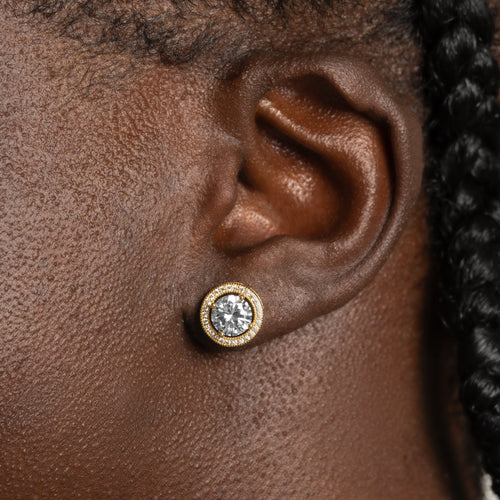 Clustered Earrings Gold