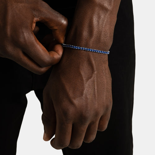3mm Sapphire Tennis Bracelet