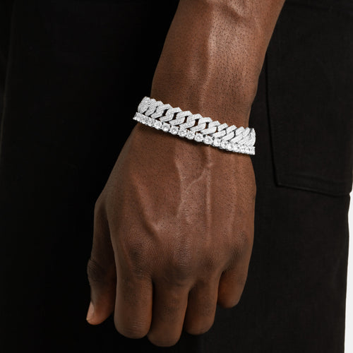 Cuban & Tennis Bracelet