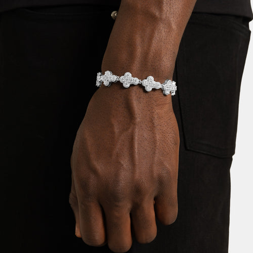 Cluster Cross Bracelet