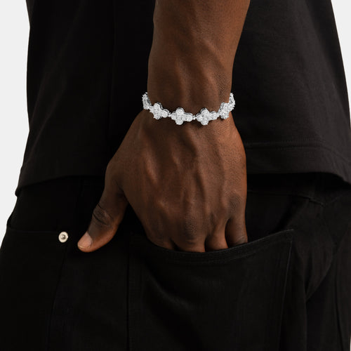 Cluster Cross Bracelet