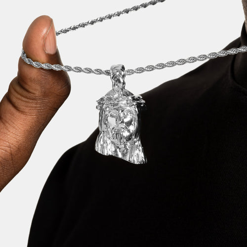 Solid Jesus Pendant