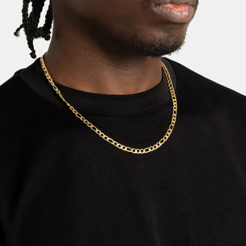 5mm Figaro Chain Gold
