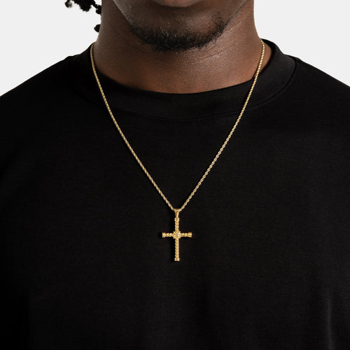 Twisted Cross Gold