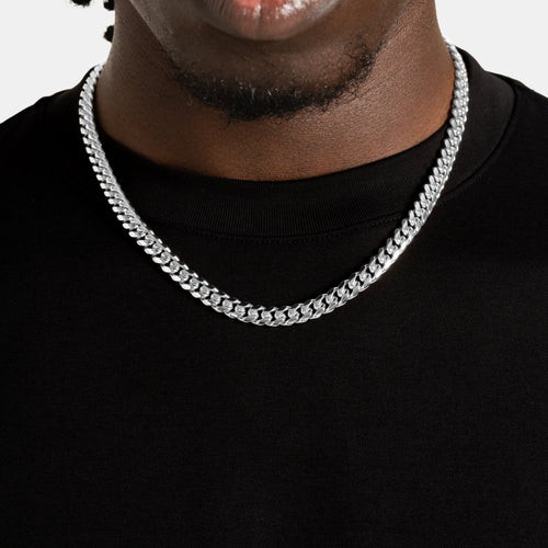 8mm Cuban Link Chain & Bracelet