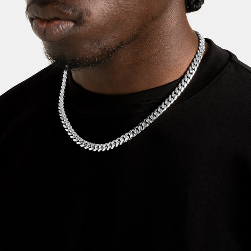 8mm Cuban Link Chain & Bracelet