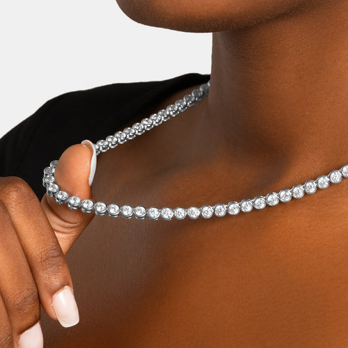 Bezel Tennis Chain