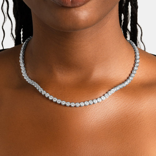 Bezel Tennis Chain