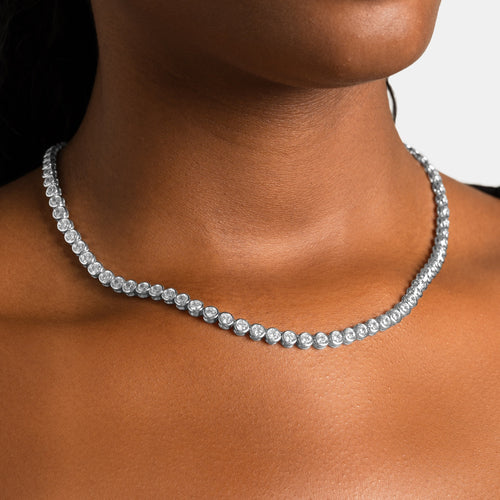 Bezel Tennis Chain