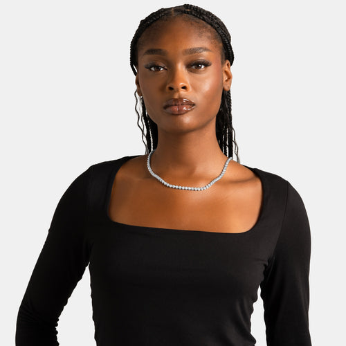 Bezel Tennis Chain