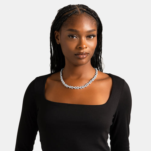 10mm Iced Infinity Chain